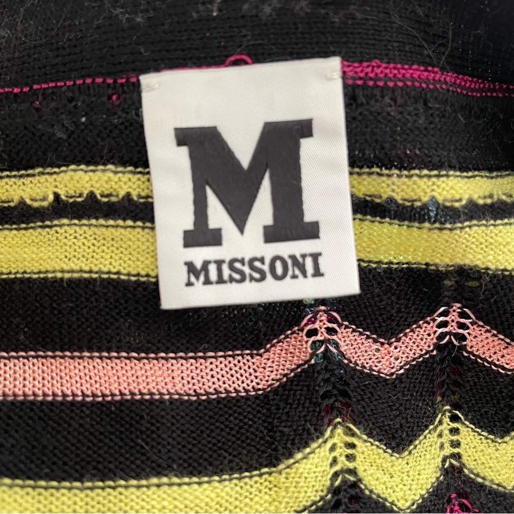 Missoni Multicolor Open-Front Sweater - Picture 7 of 10
